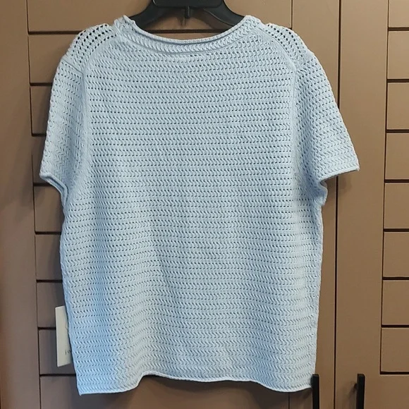 Joie Crochet Open Weave Sweater size Large - Picture 5 of 5